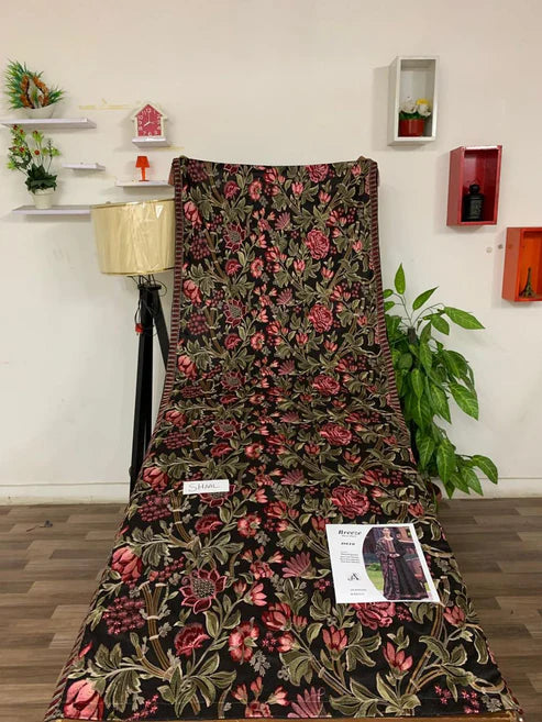 Fully Embroidered 3PC Dress With Heavy EMB Shawl - RC13