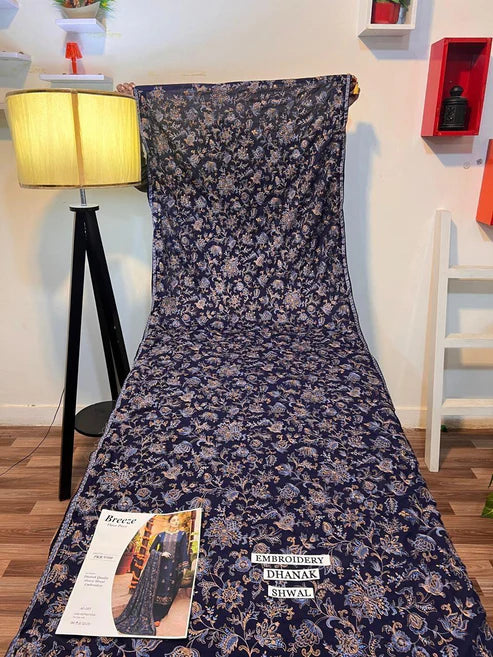 Fully Embroidered 3PC Dress With Heavy EMB Shawl - RC10