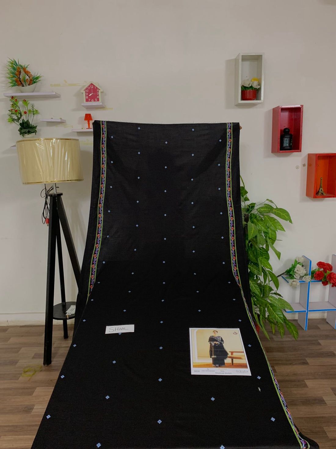 Fully EMB 3PC Dhanak Unstitched Winter Dress With EMB Shawl - RC114